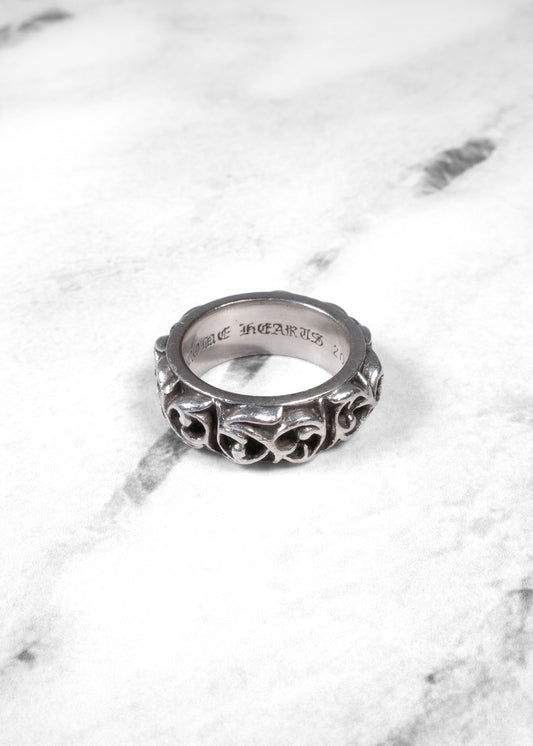 Chrome Hearts Eternity Vine Band Ring 925 Sterling Silver
