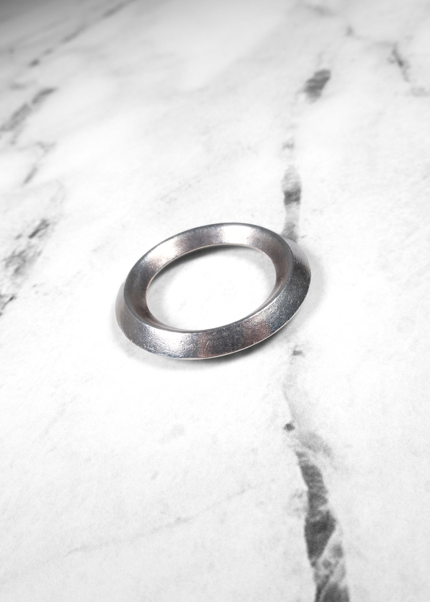 Chrome Hearts Spacer 3mm F*** You Ring 925 Sterling Silver