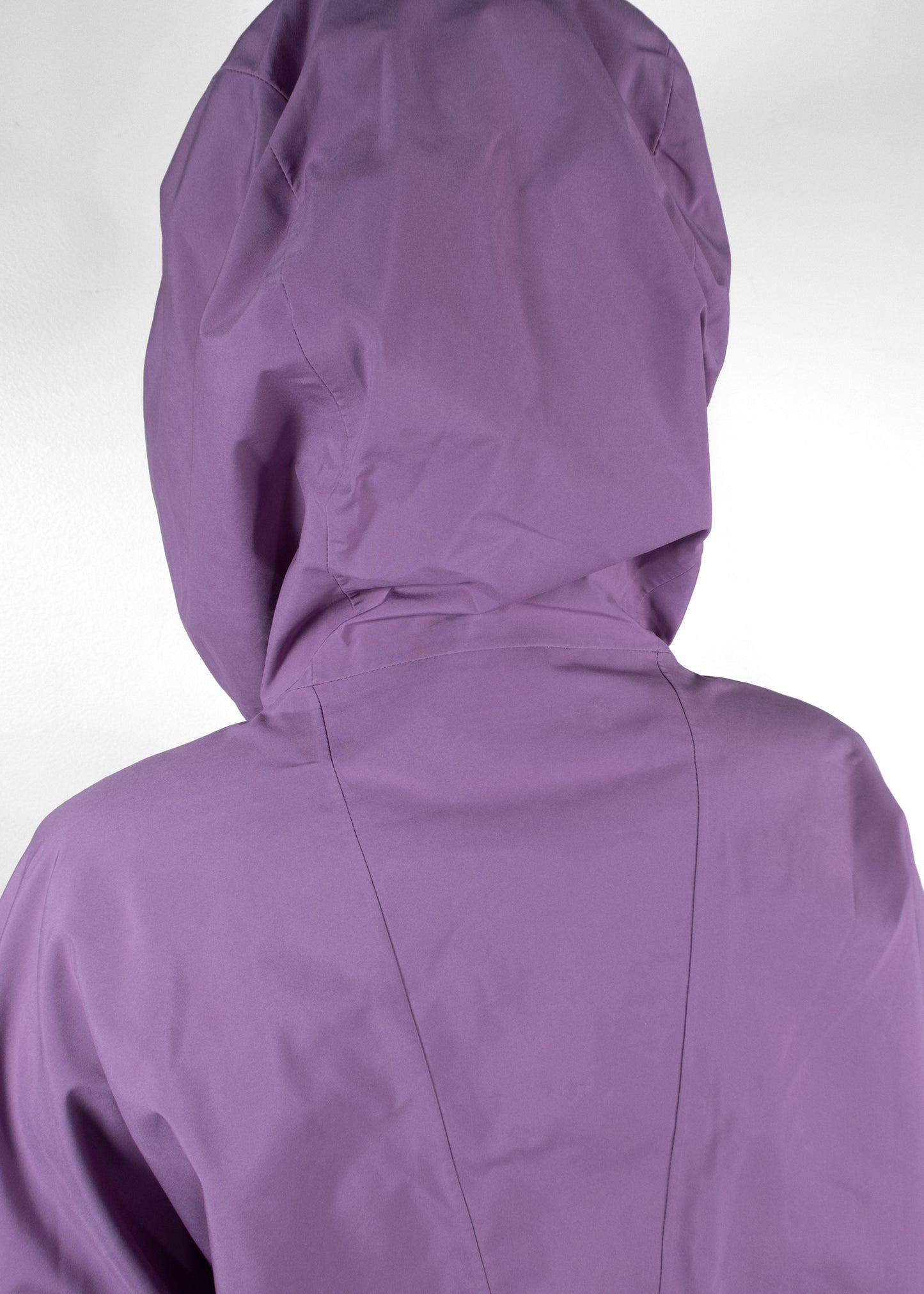 Miu Miu Lilac Tec Canvas Hooded Blouson Utility Jacket