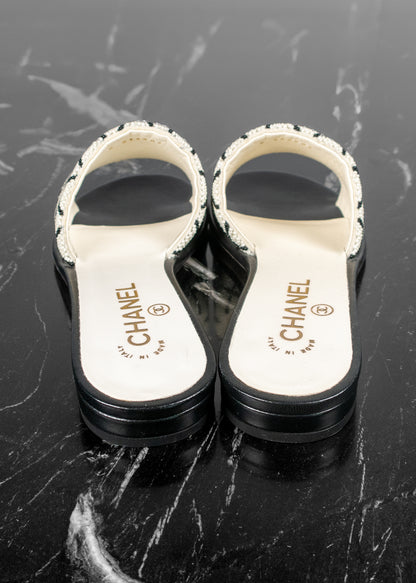 Chanel 2020 Interlocking CC Logo Slides