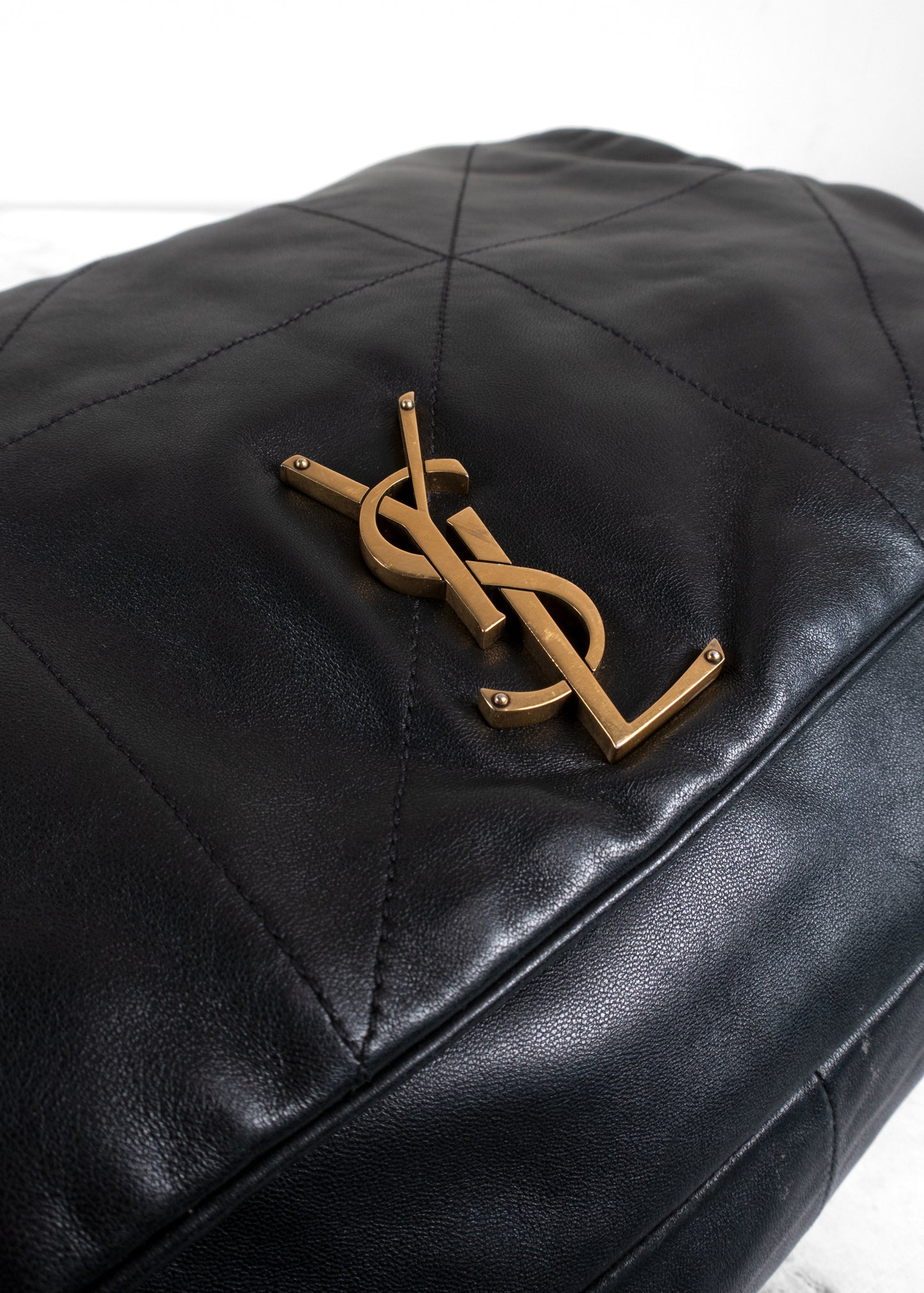 Saint Laurent Black Jamie Large Monogram Chain Bag