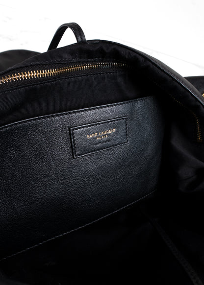 Saint Laurent Black Jamie Large Monogram Chain Bag