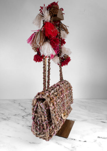 Chanel Cruise 2015 Paris-Dubai Open-Weave Flap Bag