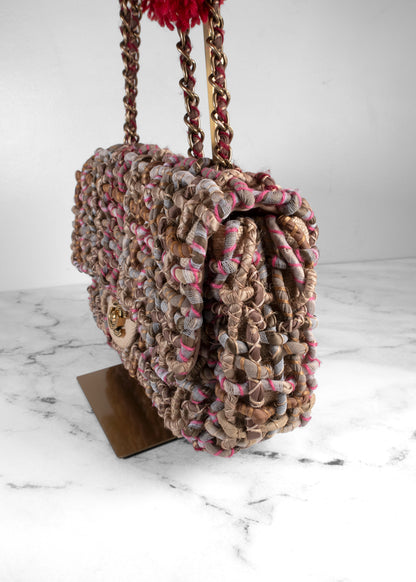 Chanel Cruise 2015 Paris-Dubai Open-Weave Flap Bag