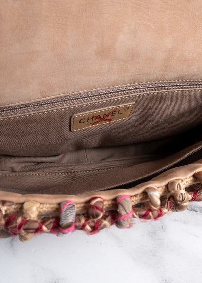Chanel Cruise 2015 Paris-Dubai Open-Weave Flap Bag