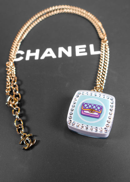 Chanel CC Pendant Chain Necklace