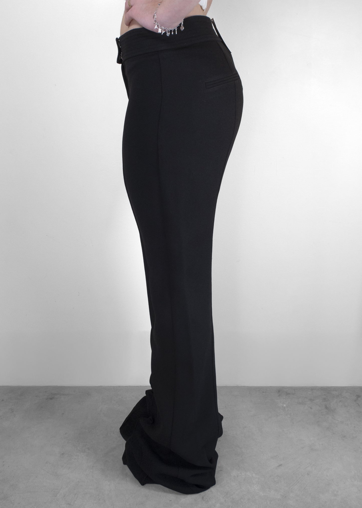 Alex Perry High-waisted Flared Trousers