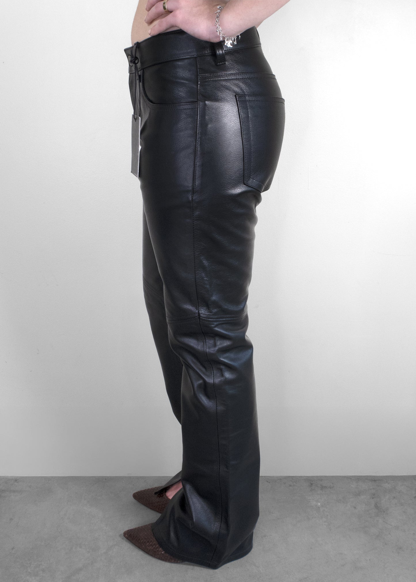 RE/DONE Western Leather Pant