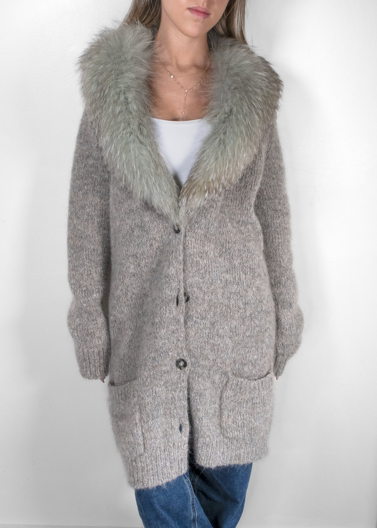 Ermanno Scervino Wool Cardigan