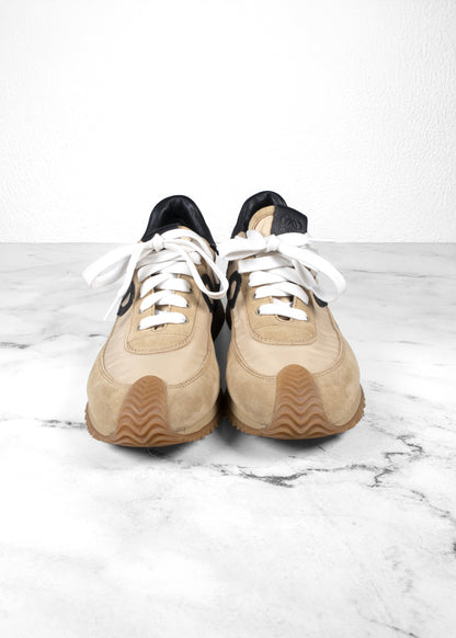 Loewe Flow Runners In Nylon And Suede