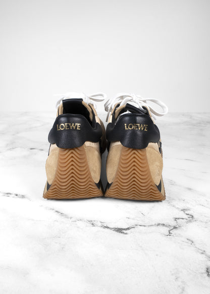 Loewe Flow Runners In Nylon And Suede