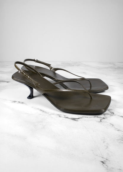 The Row Constance Leather Sandal