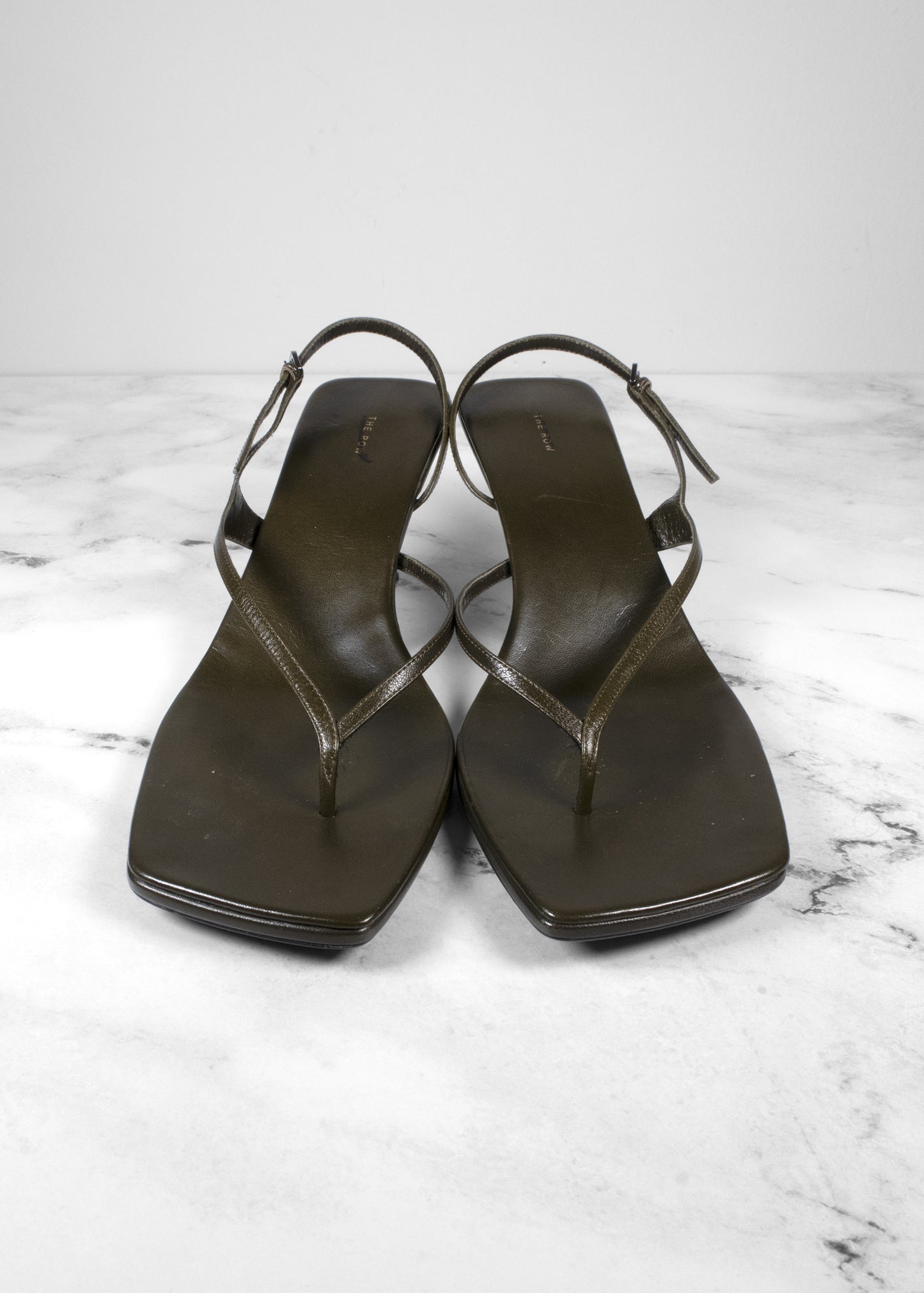 The Row Constance Leather Sandal