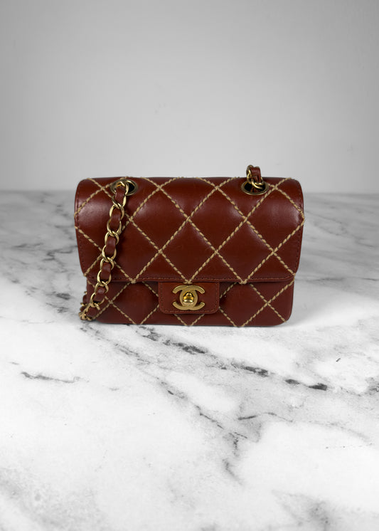 Chanel Surpique Flap Bag