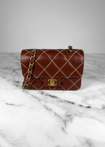Chanel Surpique Flap Bag