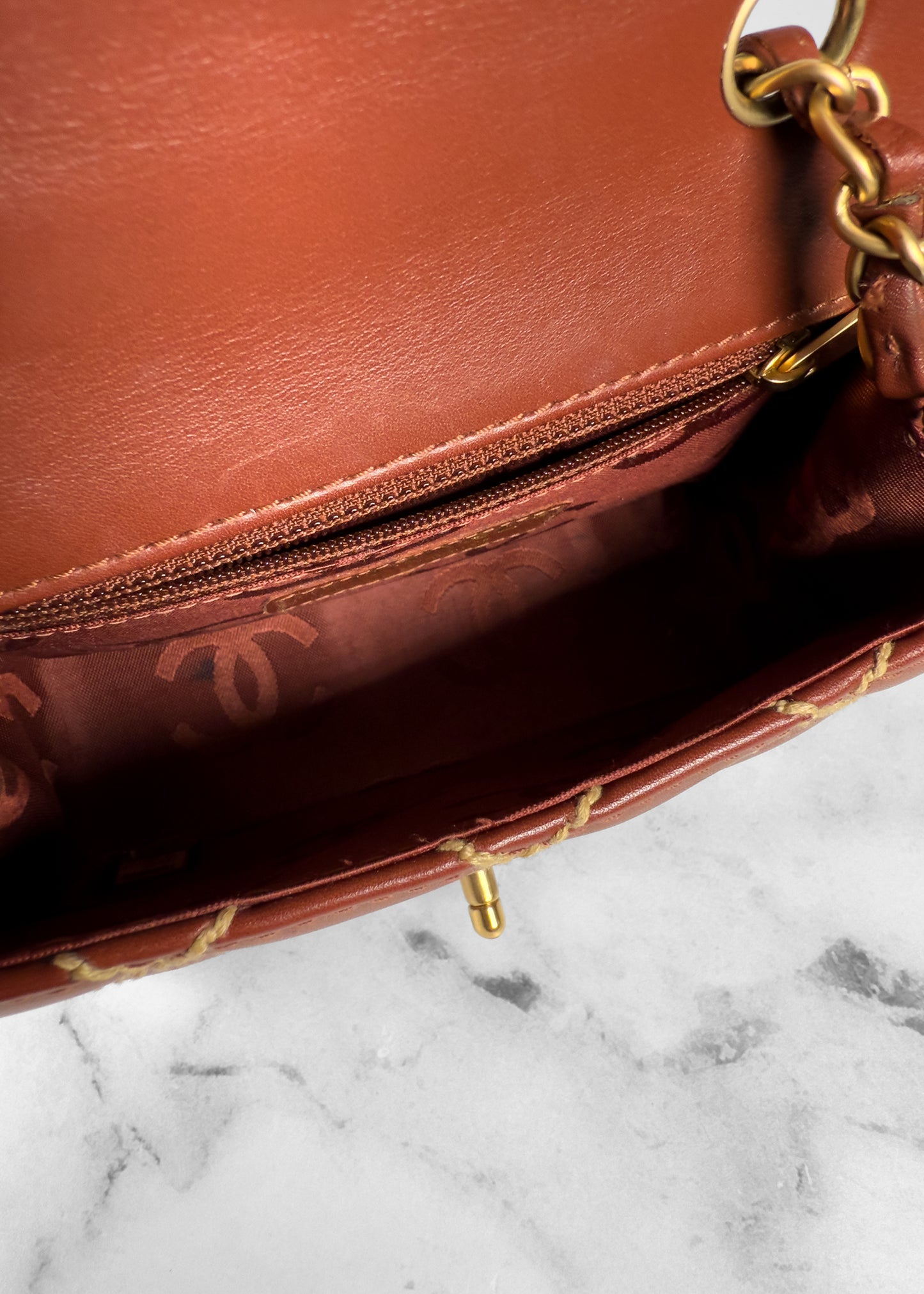 Chanel Surpique Flap Bag