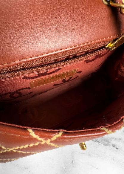 Chanel Surpique Flap Bag