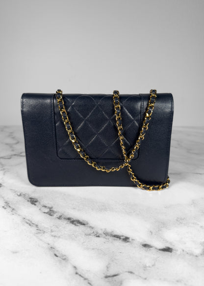 Chanel Mademoiselle Vintage Wallet On Chain