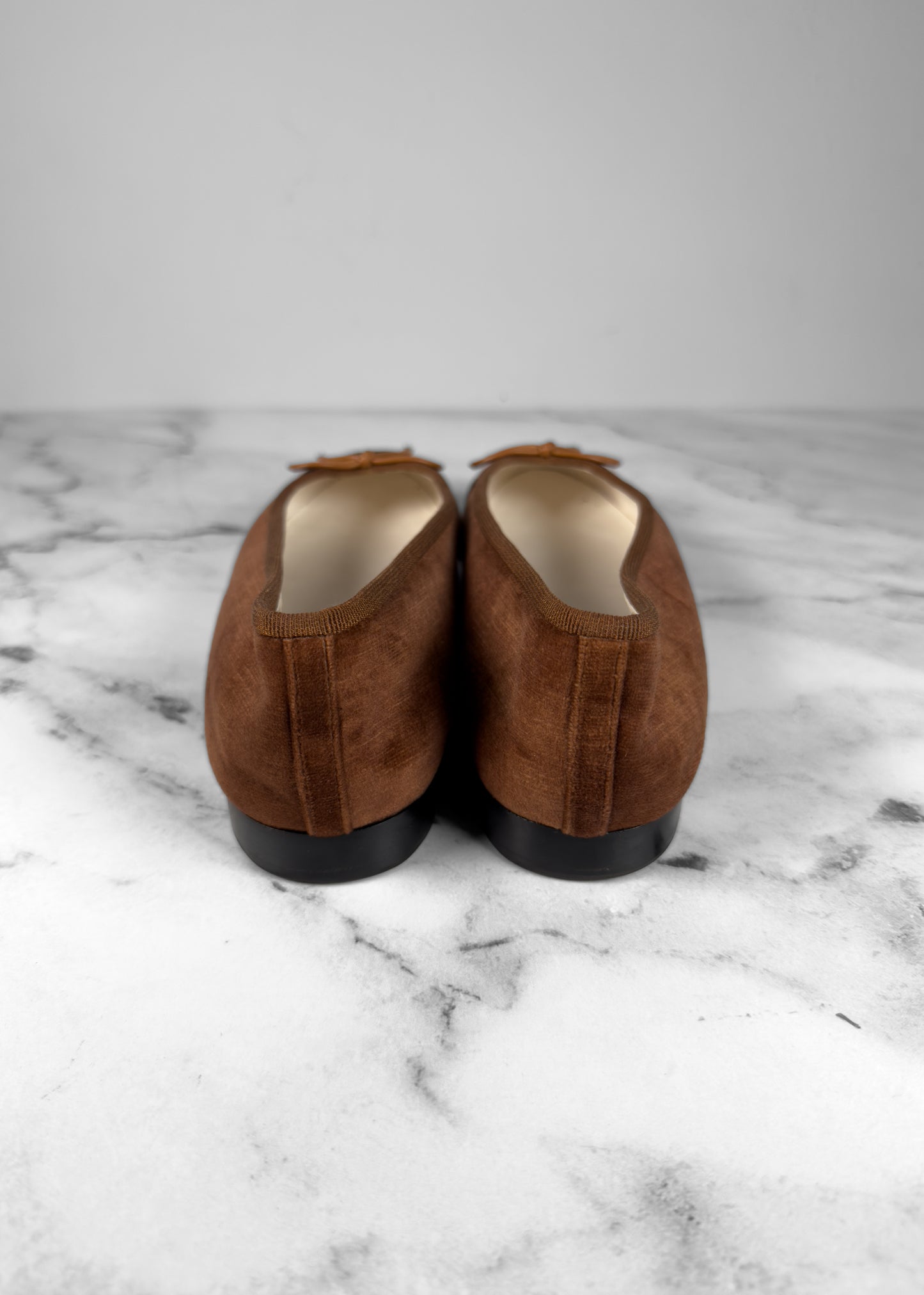 Chanel 2024 Interlocking CC Logo Ballet Flats