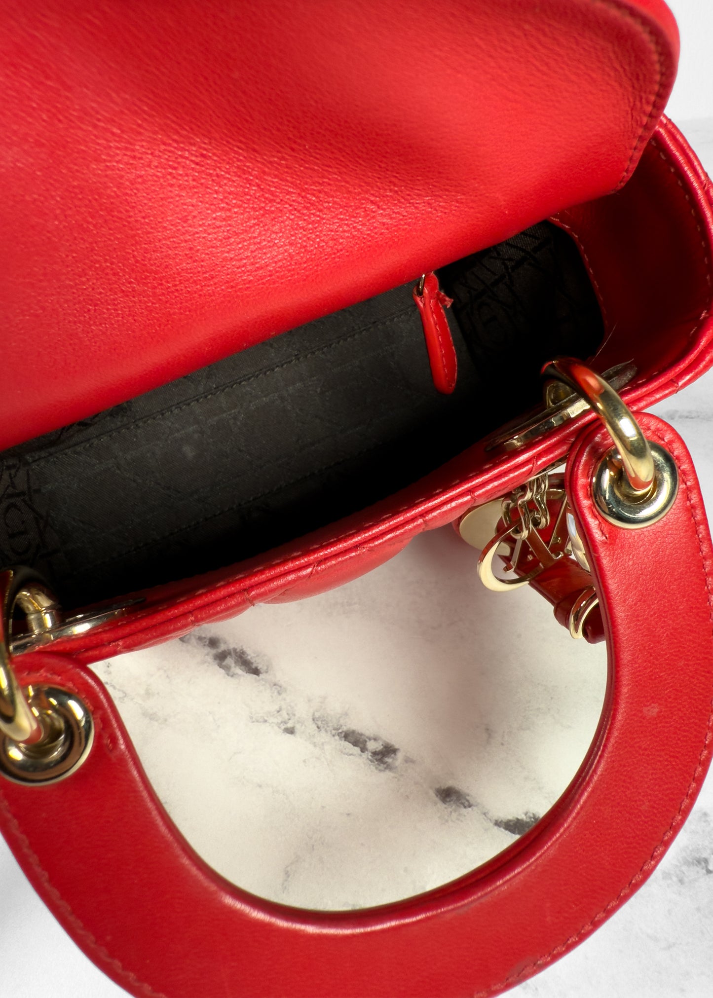 Christian Dior Cannage Lady Dior Mini
