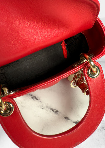 Christian Dior Cannage Lady Dior Mini