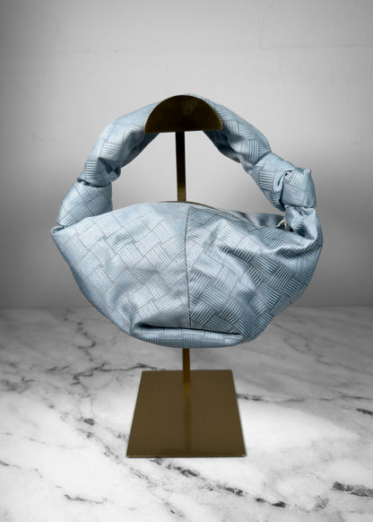Bottega Veneta 2021 Intrecciato Jacquard Mini Double Knot Bag