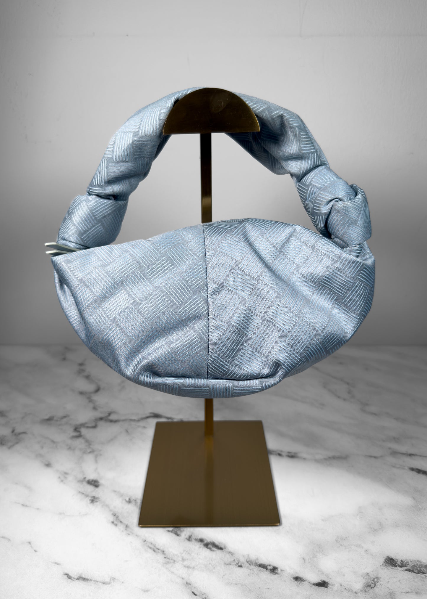 Bottega Veneta 2021 Intrecciato Jacquard Mini Double Knot Bag