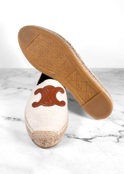 Celine Les Espadrilles in Tweed & Calfskin