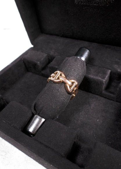 Hoorsenbuhs Tri-Link Brute Classic Ring in 18k Rose Gold