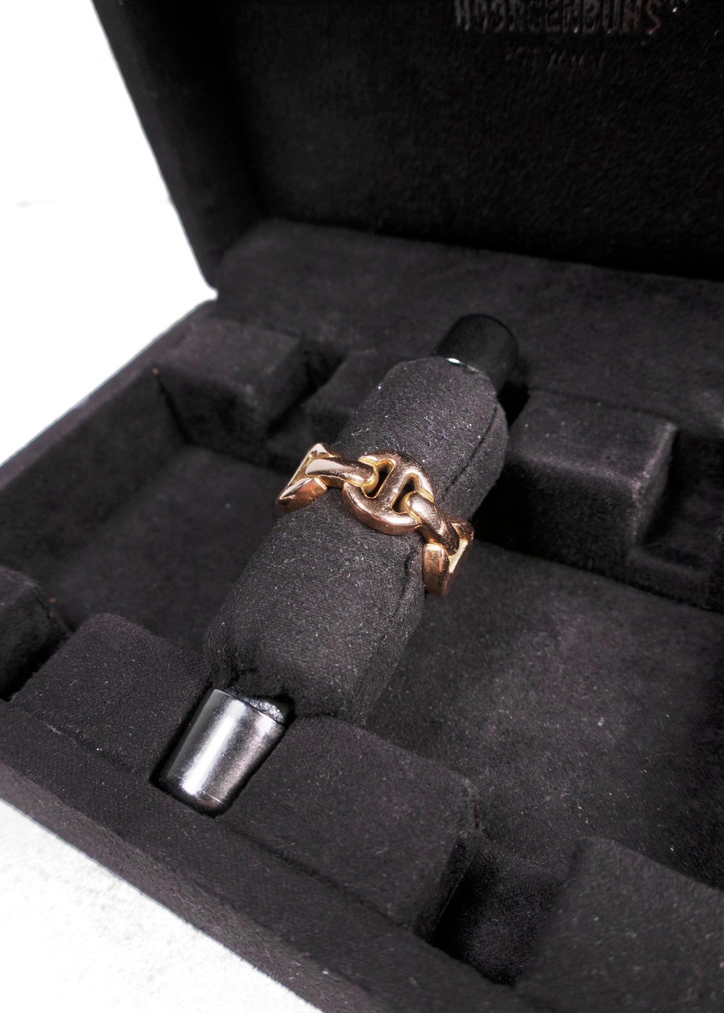 Hoorsenbuhs Tri-Link Brute Classic Ring in 18k Rose Gold