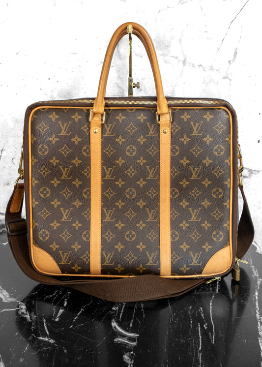 Louis Vuitton Monogram Canvas Cupertino Briefcase