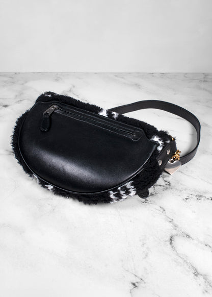 Balenciaga Souvenir XS Faux Fur Belt Bag