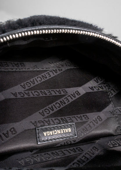 Balenciaga Souvenir XS Faux Fur Belt Bag