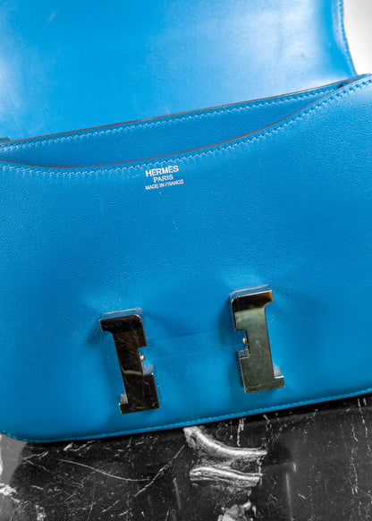 Hermès Constance 18 Evercolor Leather Crossbody