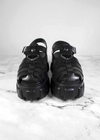 Prada Monolith Platform Sandals