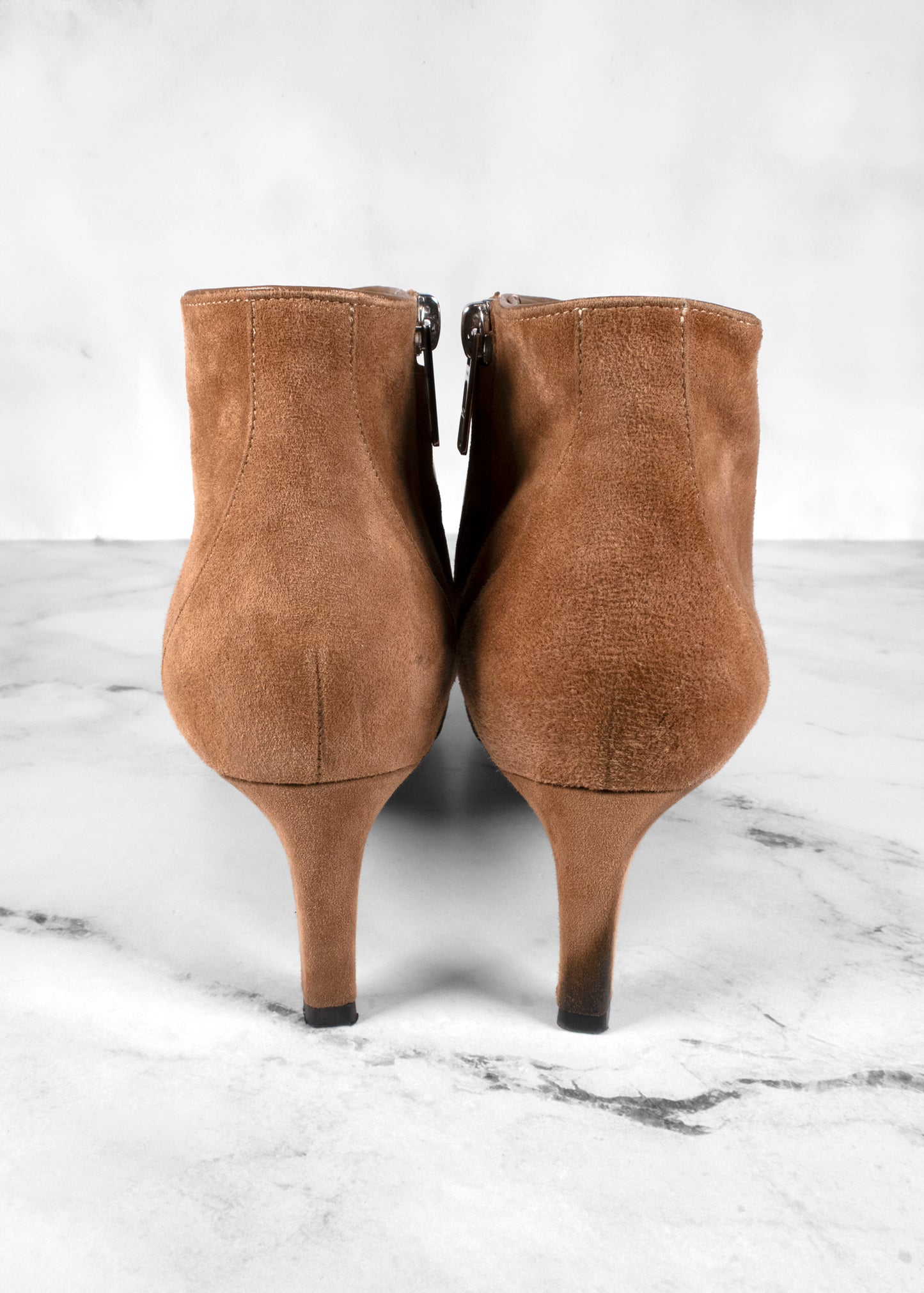 Hermès Suede Ankle Boots