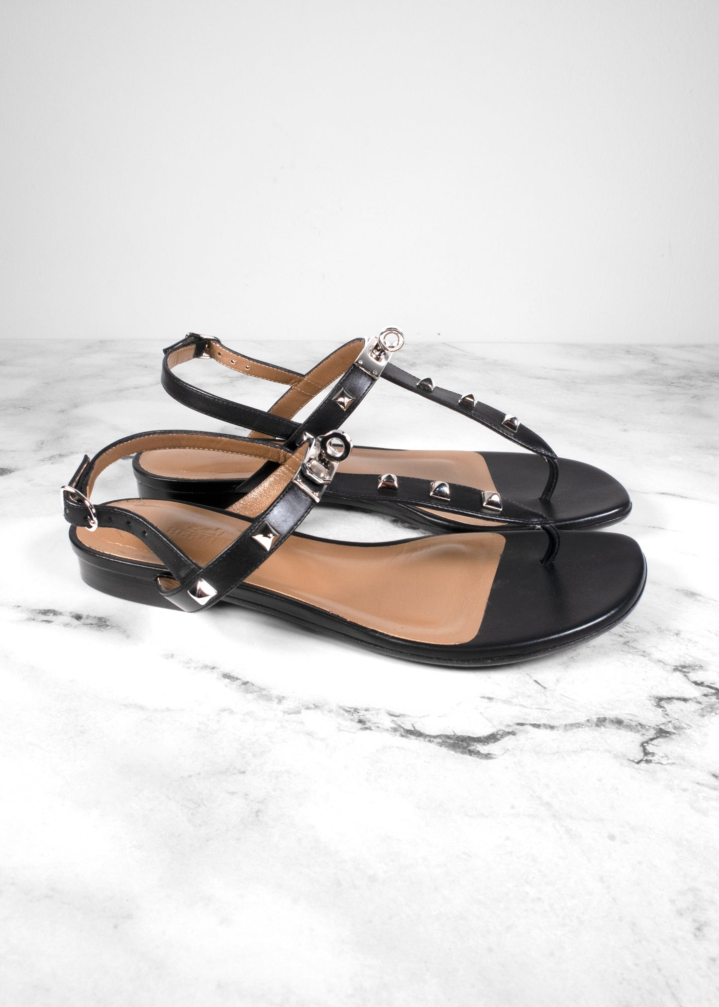 Hermès Olivia Leather Sandals