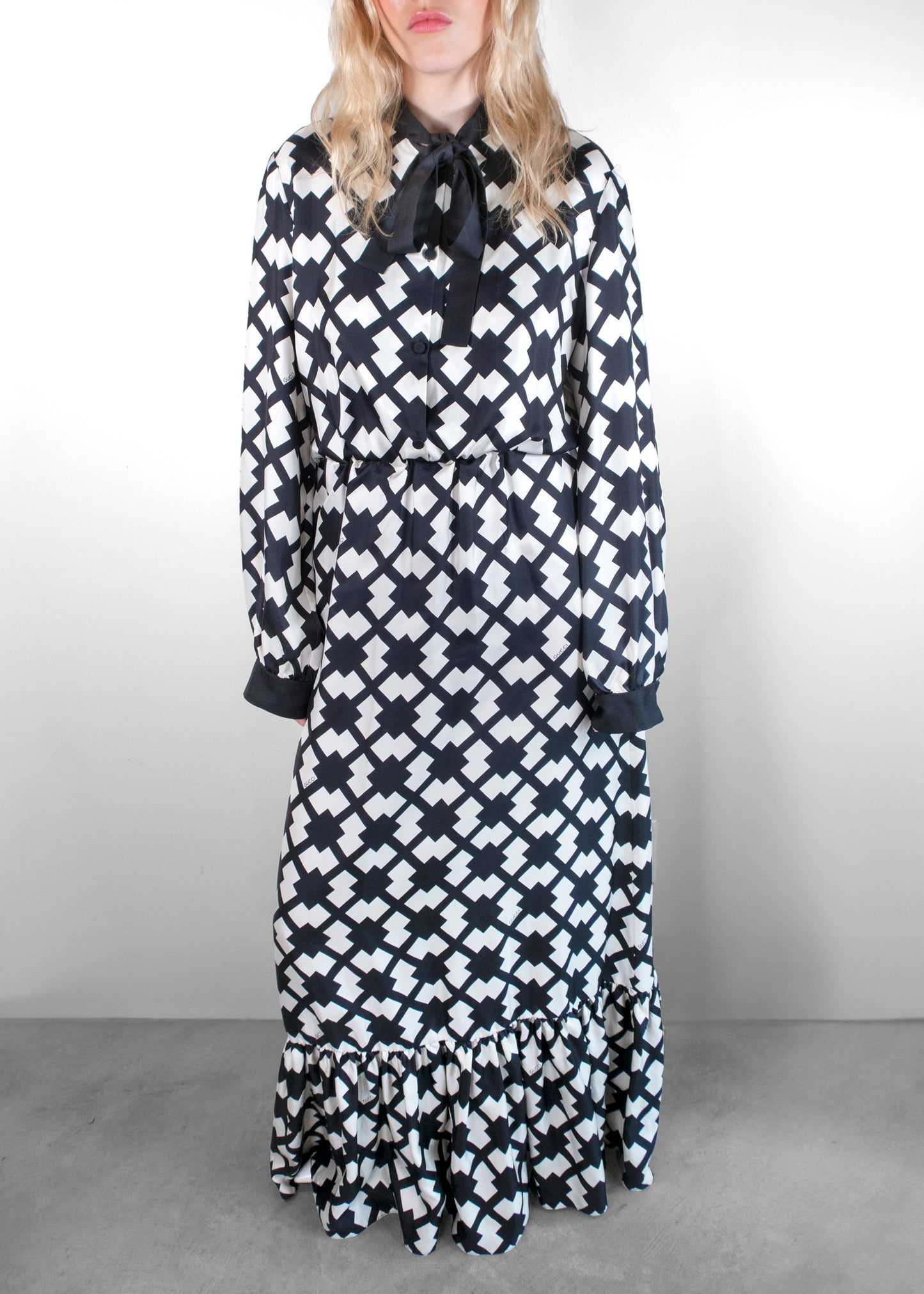 Gucci Rhombus Tile Dress