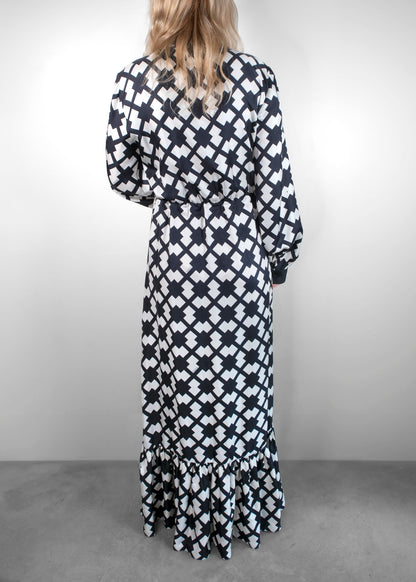 Gucci Rhombus Tile Dress