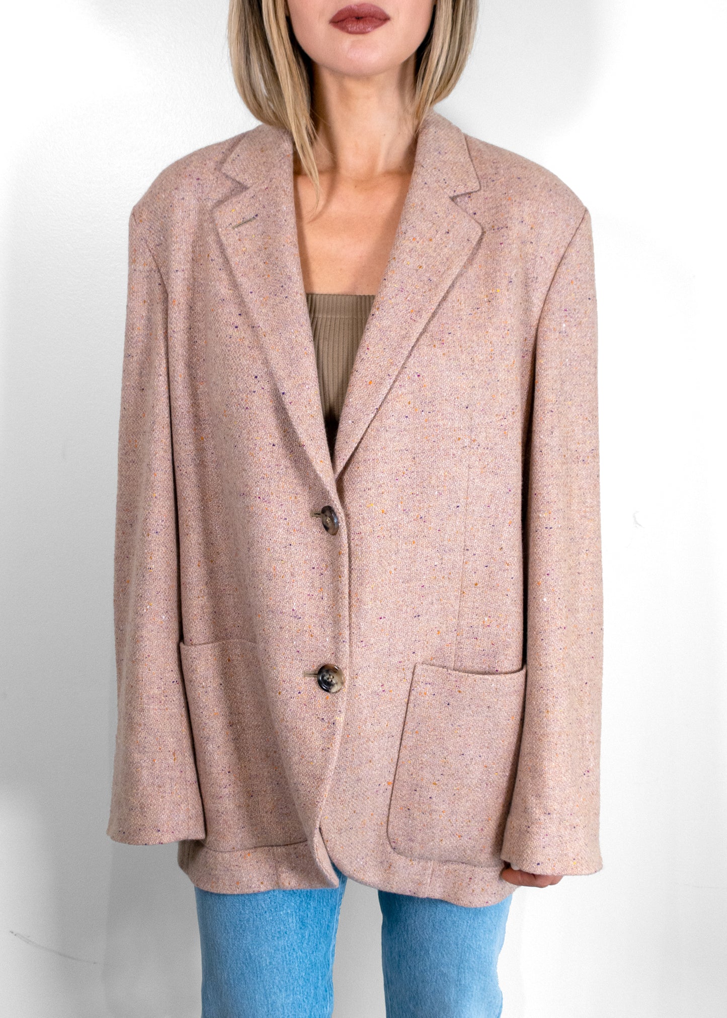 Loro Piana Natural Blush Blazer