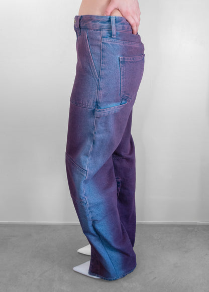 The Attico Nox Cargo Denim