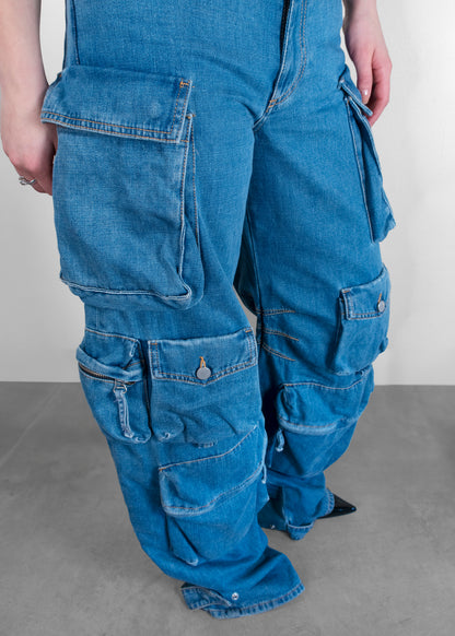 The Attico Fern Lunghi Mid-Rise Jeans