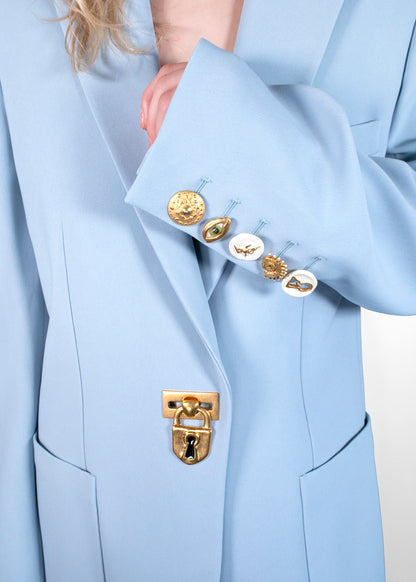 Schiaparelli Padlock Blazer Jacket