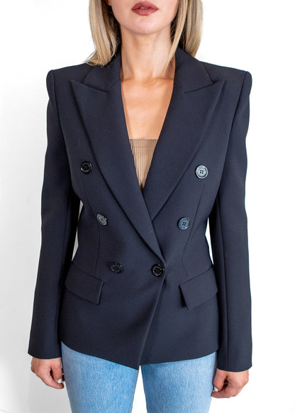 Alexandre Vauthier Double-Breasted Wool Blazer