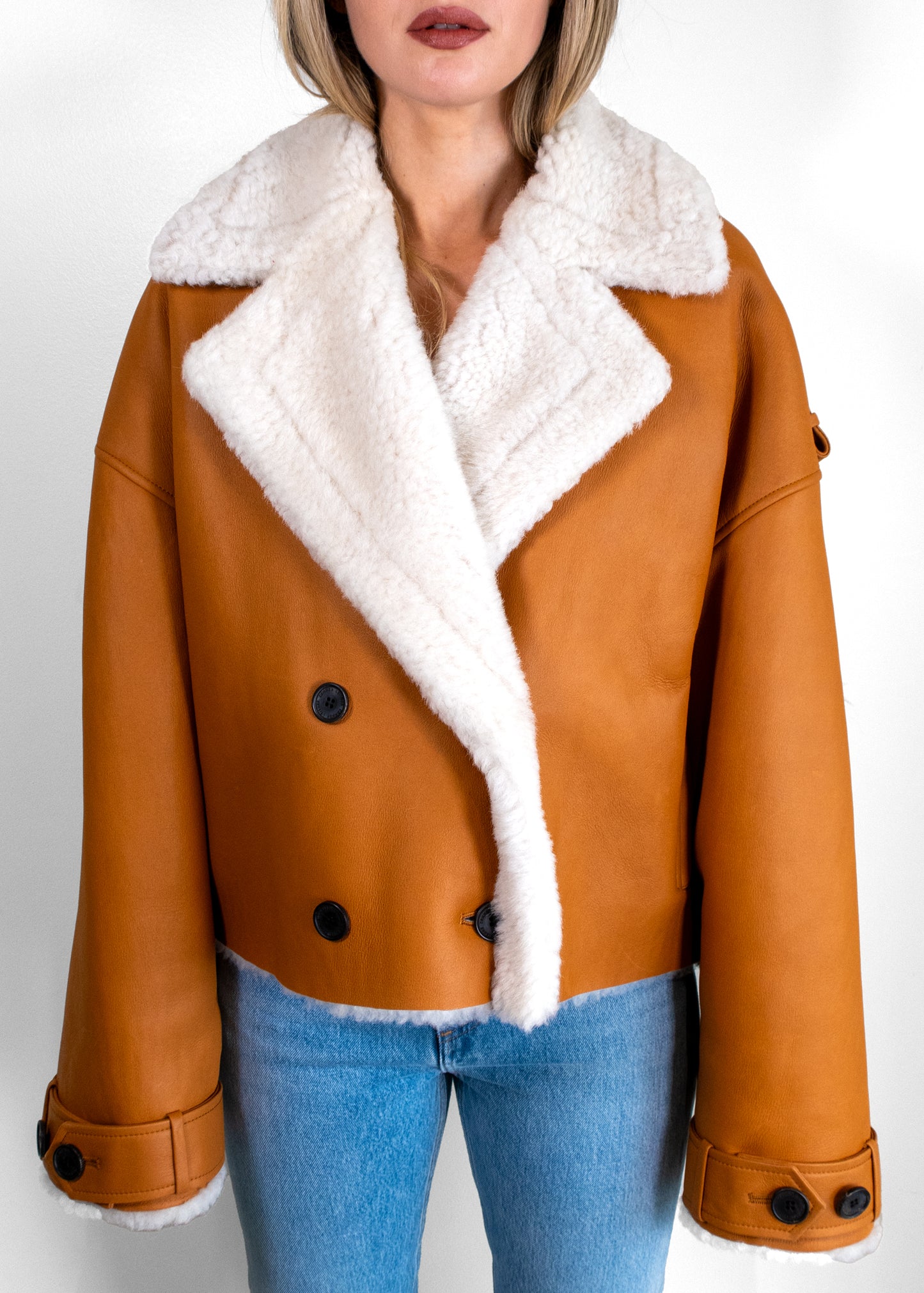 Common Leisure Grace Sheepskin Jacket