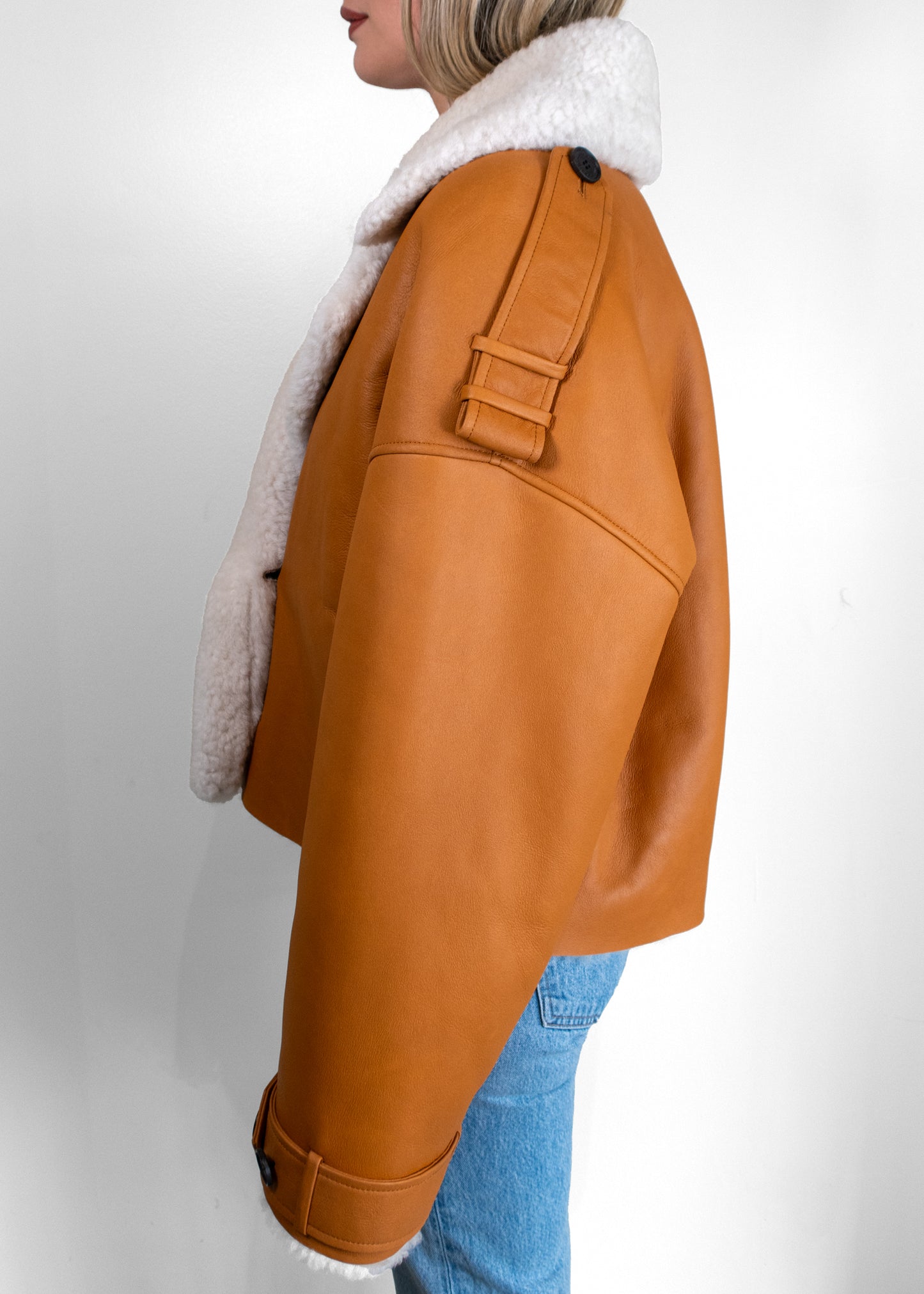 Common Leisure Grace Sheepskin Jacket