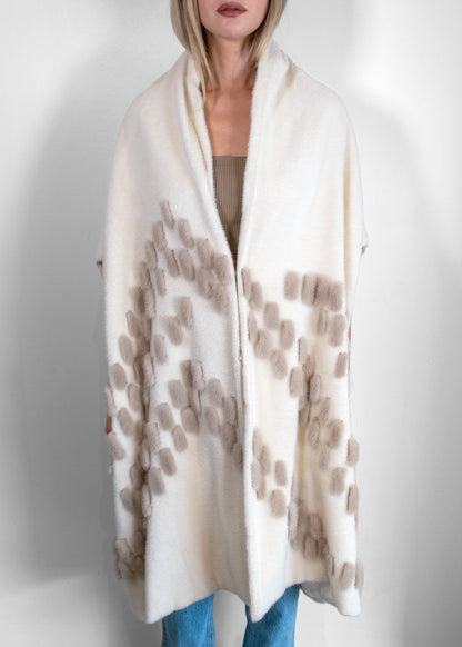 Missoni Fur Wrap