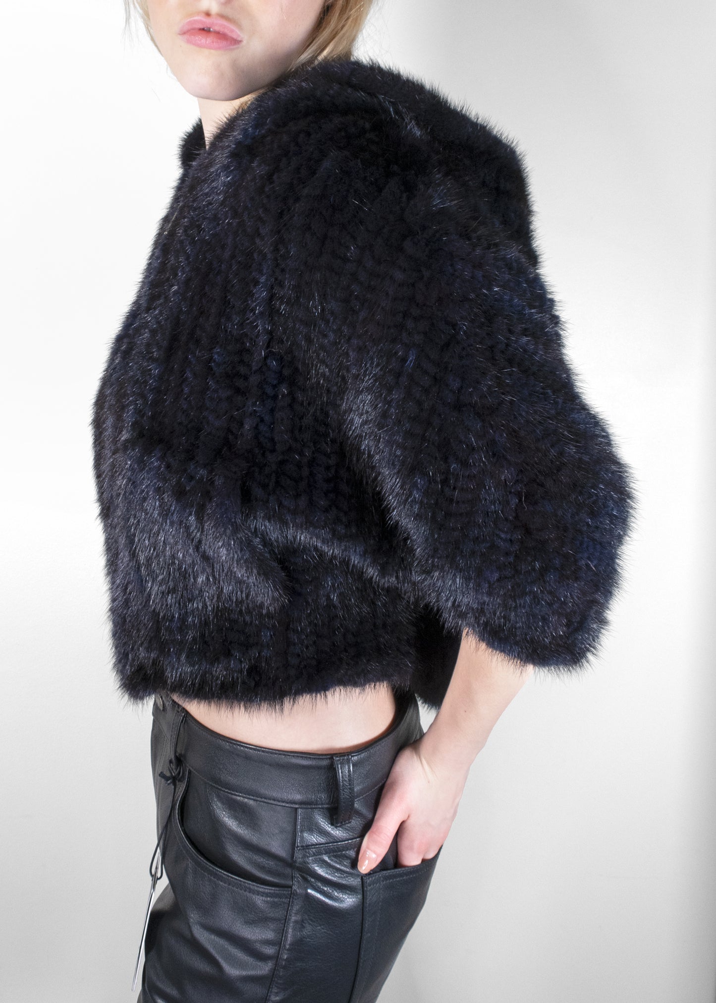 Yves Salomon Mink Bolero Jacket