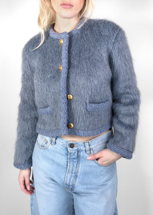 Celine Cardigan in Brushed Mohair