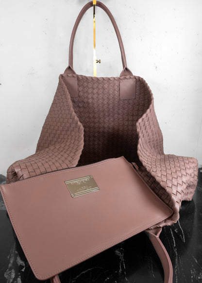 Bottega Veneta Nappa Intrecciato Medium Barcelona Cabat Tote